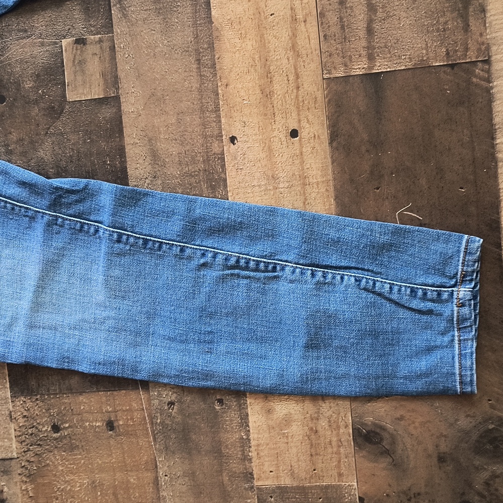 Frye Mid Rise Light Wash Faded Skinny Jeans Sz 8 Women - Picture 7 of 14